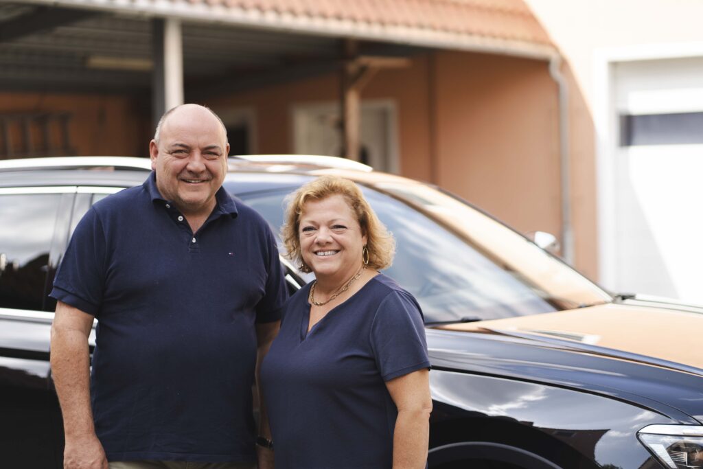 Fahrschule Peter Scholz Leipzig Bild vom Führungsteam Steffen Stadelmann und Annett Scholz